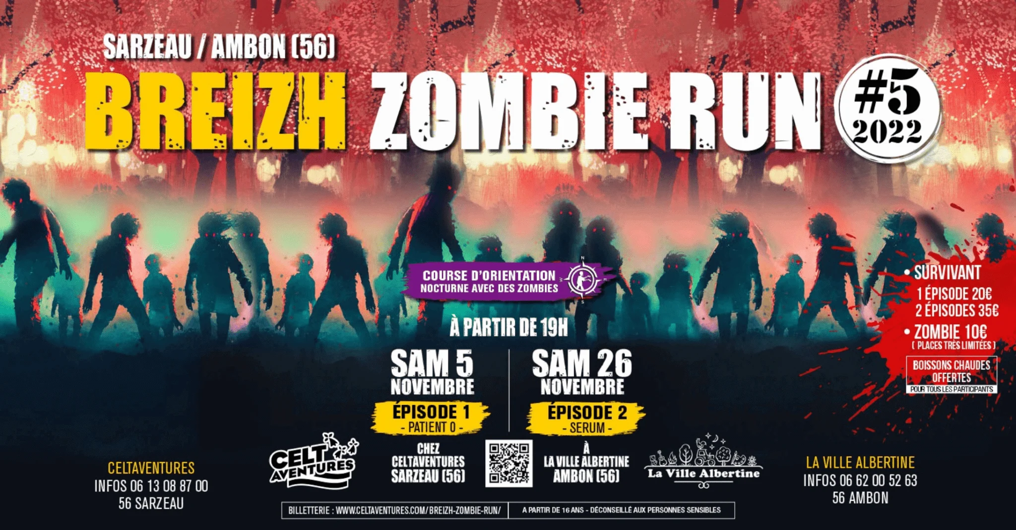 Breizh Zombie Run Celt'Aventures